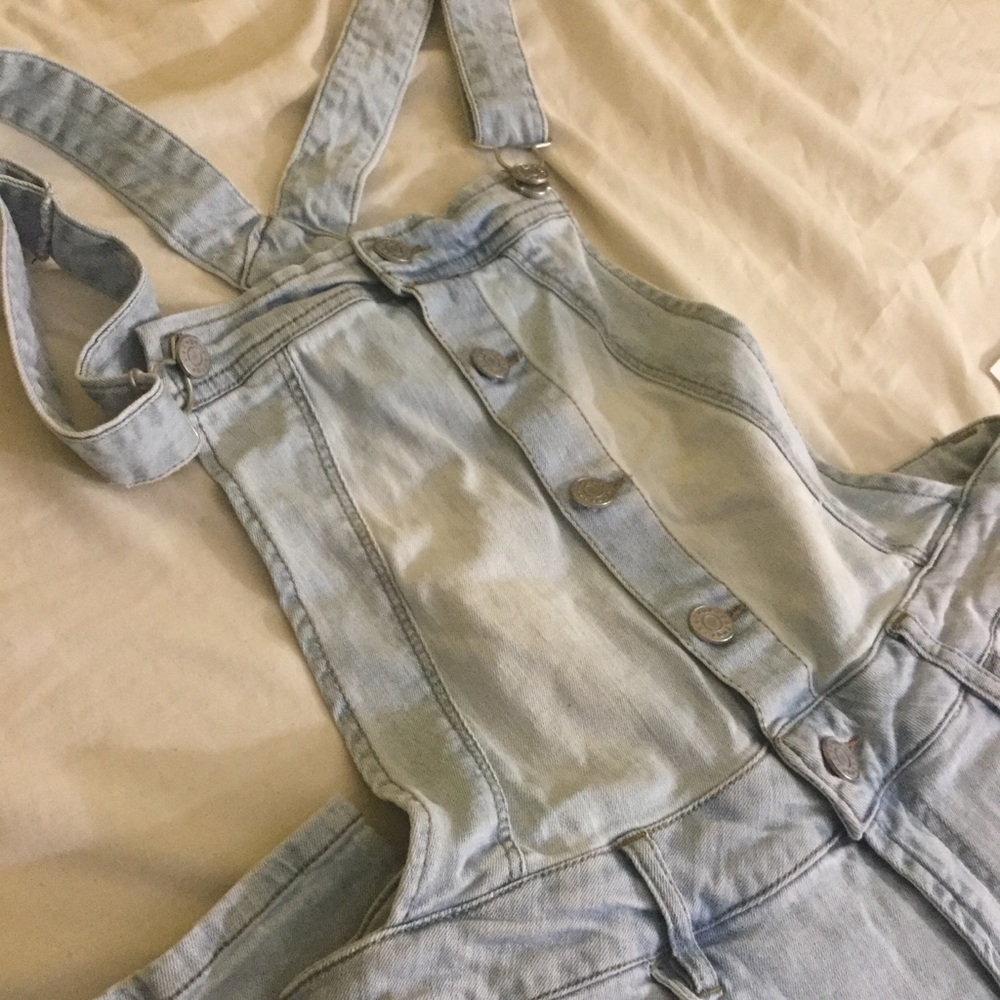 Charlotte Russe Denim Overalls